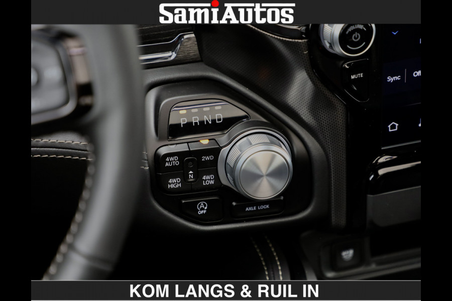 Dodge Ram MARGE + INCL BPM | LIMITED RED LINE 5.7 V8 HEMI | VIRTUAL | HUD | BOM EN BOM VOL | LUCHTVERING | 4X4 | CREWCAB DC | 5 PERSOONS BEDRIJFSAUTO | DUBBELE CABINE | LET OP: MARGE BTW VRIJ EN BPM IS BETAALD !