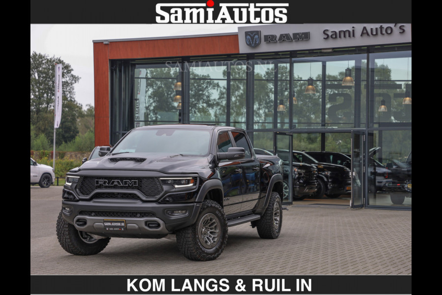 Dodge Ram TRX FINAL EDITION | 6.2 V8 712PK HELLCAT | BOM VOL | CARBON | CREW CAB | GRIJSKENTEKEN | 5 PERSOONS | DC | DUBBELE CABINE |