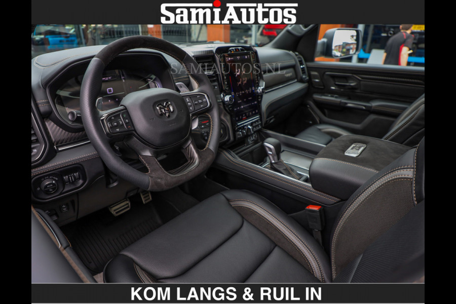 Dodge Ram TRX FINAL EDITION | 6.2 V8 712PK HELLCAT | BOM VOL | CARBON | CREW CAB | GRIJSKENTEKEN | 5 PERSOONS | DC | DUBBELE CABINE |