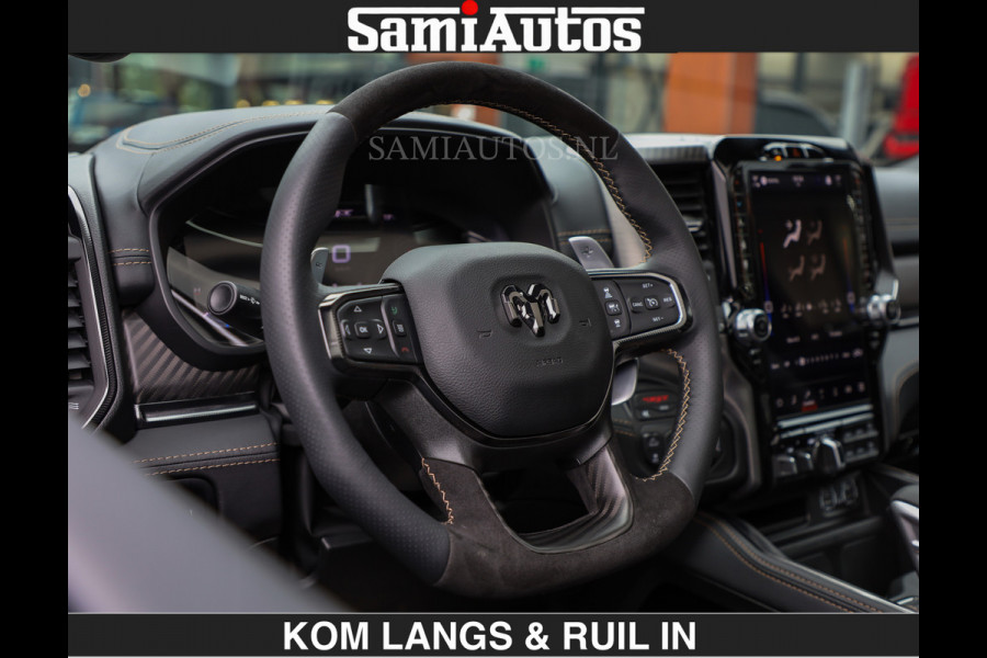 Dodge Ram TRX FINAL EDITION | 6.2 V8 712PK HELLCAT | BOM VOL | CARBON | CREW CAB | GRIJSKENTEKEN | 5 PERSOONS | DC | DUBBELE CABINE |