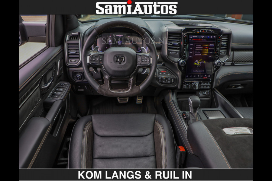 Dodge Ram TRX FINAL EDITION | 6.2 V8 712PK HELLCAT | BOM VOL | CARBON | CREW CAB | GRIJSKENTEKEN | 5 PERSOONS | DC | DUBBELE CABINE |