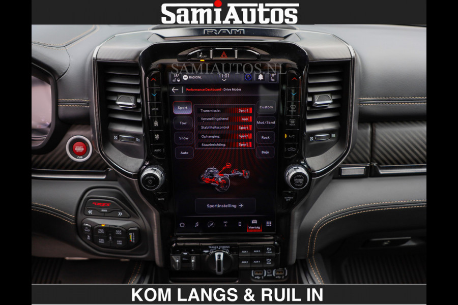 Dodge Ram TRX FINAL EDITION | 6.2 V8 712PK HELLCAT | BOM VOL | CARBON | CREW CAB | GRIJSKENTEKEN | 5 PERSOONS | DC | DUBBELE CABINE |