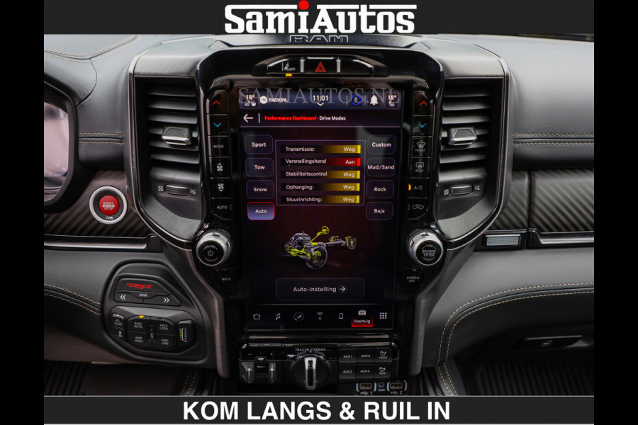 Dodge Ram TRX FINAL EDITION | 6.2 V8 712PK HELLCAT | BOM VOL | CARBON | CREW CAB | GRIJSKENTEKEN | 5 PERSOONS | DC | DUBBELE CABINE |