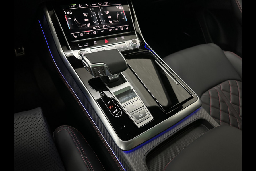 Audi Q8 60e Competition 490pk | 4WS | Massage | Carbon | Ventilatie | Valcona Leder+ Pakket | B&O Sound | 23'' | Alcantara hemel | Head-Up | Soft-Close | Panorama | 2x Memory | Trekhaak | Keyless-Entry | Luchtvering | Nieuw | Fabrieksgarantie.