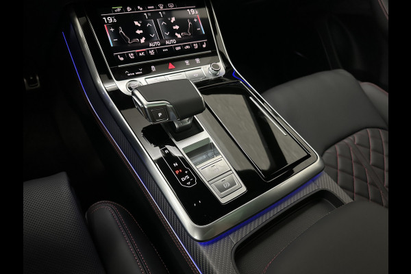 Audi Q8 60e Competition 490pk | 4WS | Massage | Carbon | Ventilatie | Valcona Leder+ Pakket | B&O Sound | 23'' | Alcantara hemel | Head-Up | Soft-Close | Panorama | 2x Memory | Trekhaak | Keyless-Entry | Luchtvering | Nieuw | Fabrieksgarantie.