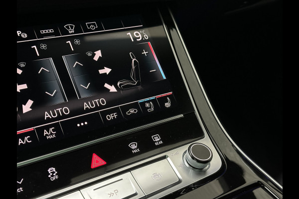 Audi Q8 60e Competition 490pk | 4WS | Massage | Carbon | Ventilatie | Valcona Leder+ Pakket | B&O Sound | 23'' | Alcantara hemel | Head-Up | Soft-Close | Panorama | 2x Memory | Trekhaak | Keyless-Entry | Luchtvering | Nieuw | Fabrieksgarantie.