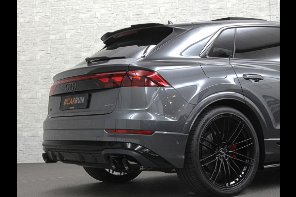 Audi Q8 60e Competition 490pk | 4WS | Massage | Carbon | Ventilatie | Valcona Leder+ Pakket | B&O Sound | 23'' | Alcantara hemel | Head-Up | Soft-Close | Panorama | 2x Memory | Trekhaak | Keyless-Entry | Luchtvering | Nieuw | Fabrieksgarantie.