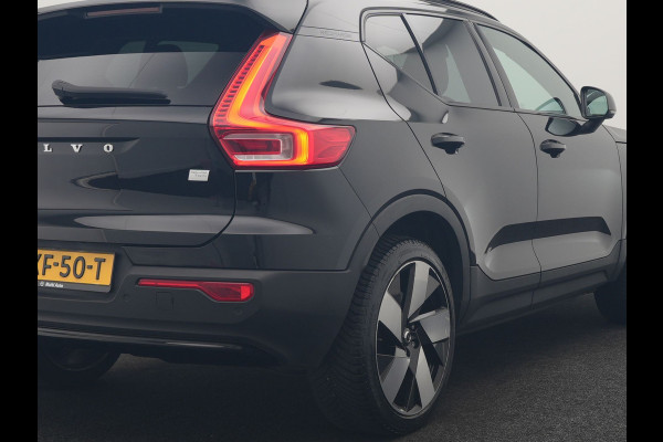 Volvo XC40 Recharge P8 AWD Twin Ultimate 408pk Dealer O.H | Trekhaak Af Fabriek | Adaptive Cruise | Camera | Warmtepomp | Alcantara Sportstoelen Verwarmd | Keyless | Apple Carplay | Pilot Assist | BLIS | Navigatie | Virtual | DAB | 20"L.M |