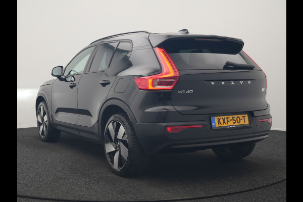 Volvo XC40 Recharge P8 AWD Twin Ultimate 408pk Dealer O.H | Trekhaak Af Fabriek | Adaptive Cruise | Camera | Warmtepomp | Alcantara Sportstoelen Verwarmd | Keyless | Apple Carplay | Pilot Assist | BLIS | Navigatie | Virtual | DAB | 20"L.M |