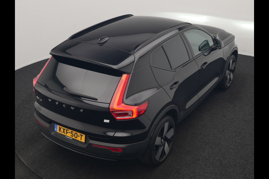 Volvo XC40 Recharge P8 AWD Twin Ultimate 408pk Dealer O.H | Trekhaak Af Fabriek | Adaptive Cruise | Camera | Warmtepomp | Alcantara Sportstoelen Verwarmd | Keyless | Apple Carplay | Pilot Assist | BLIS | Navigatie | Virtual | DAB | 20"L.M |