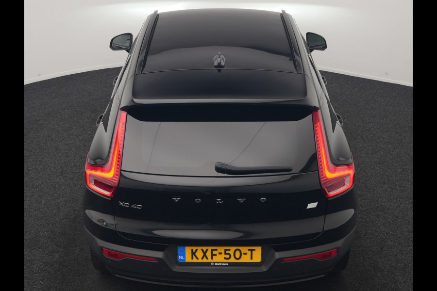 Volvo XC40 Recharge P8 AWD Twin Ultimate 408pk Dealer O.H | Trekhaak Af Fabriek | Adaptive Cruise | Camera | Warmtepomp | Alcantara Sportstoelen Verwarmd | Keyless | Apple Carplay | Pilot Assist | BLIS | Navigatie | Virtual | DAB | 20"L.M |