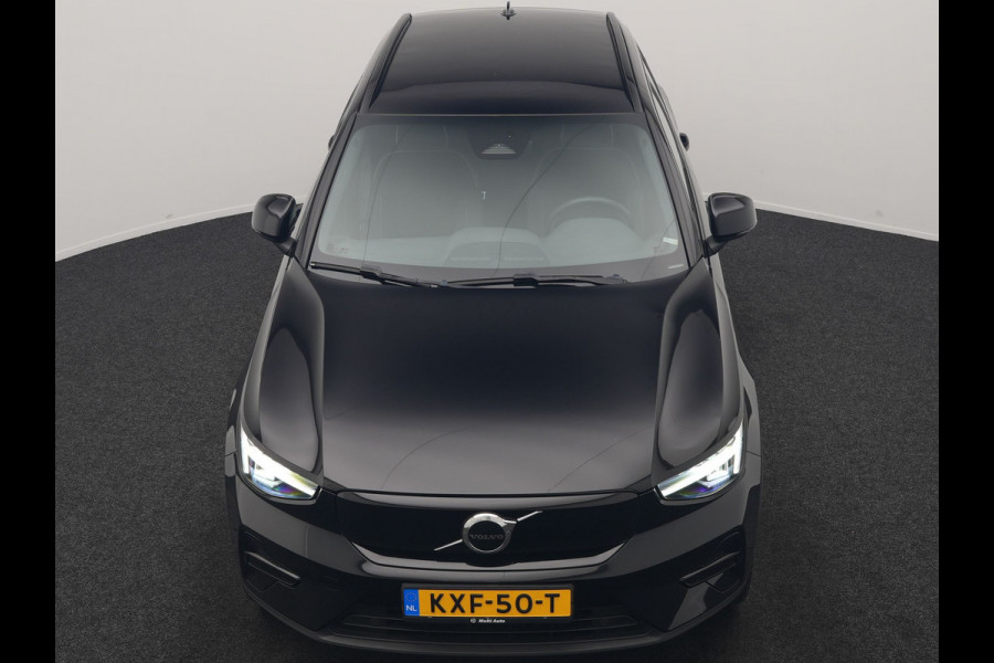 Volvo XC40 Recharge P8 AWD Twin Ultimate 408pk Dealer O.H | Trekhaak Af Fabriek | Adaptive Cruise | Camera | Warmtepomp | Alcantara Sportstoelen Verwarmd | Keyless | Apple Carplay | Pilot Assist | BLIS | Navigatie | Virtual | DAB | 20"L.M |