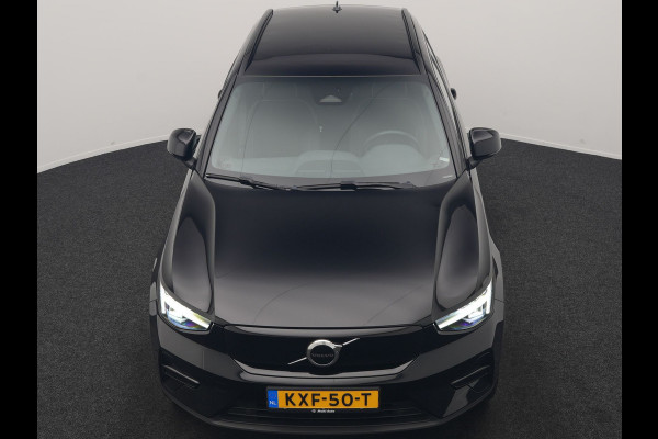 Volvo XC40 Recharge P8 AWD Twin Ultimate 408pk Dealer O.H | Trekhaak Af Fabriek | Adaptive Cruise | Camera | Warmtepomp | Alcantara Sportstoelen Verwarmd | Keyless | Apple Carplay | Pilot Assist | BLIS | Navigatie | Virtual | DAB | 20"L.M |