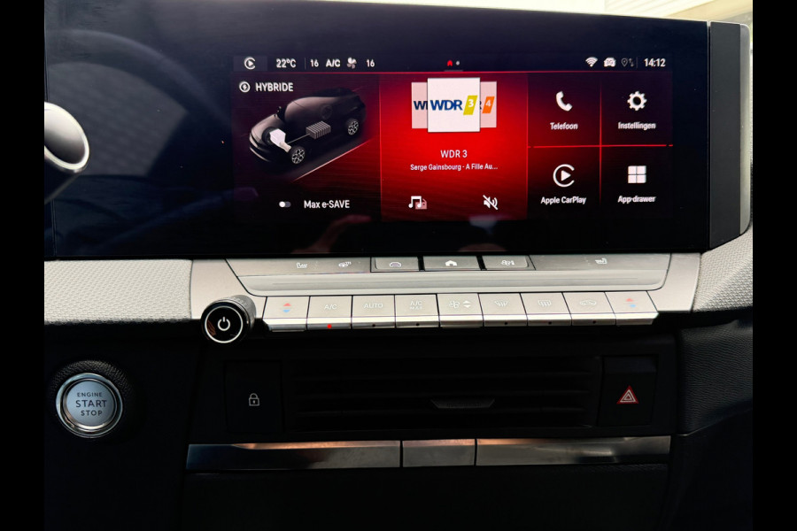 Opel Astra SPORTS TOURER 1.6 Turbo Hybrid GS | navi-Carplay | Cruise | 360 Camera |Trekhaak| Climate | Side assist|17".