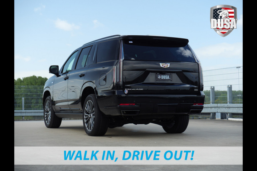 Cadillac Escalade | Platinum Sport | 600 | 6.2L V8 | Export levering mogelijk 55" OLED | Executive Second Row | AKG 42-speaker | Dolby Atmos | 2nd row entertainment | Night Vision