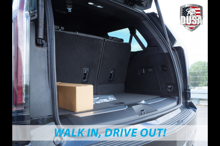 Cadillac Escalade | Platinum Sport | 600 | 6.2L V8 | Export levering mogelijk 55" OLED | Executive Second Row | AKG 42-speaker | Dolby Atmos | 2nd row entertainment | Night Vision