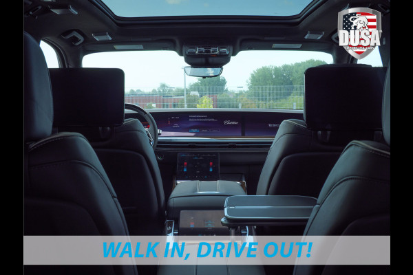 Cadillac Escalade | Platinum Sport | 600 | 6.2L V8 | Export levering mogelijk 55" OLED | Executive Second Row | AKG 42-speaker | Dolby Atmos | 2nd row entertainment | Night Vision
