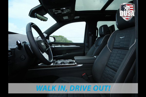 Cadillac Escalade | Platinum Sport | 600 | 6.2L V8 | Export levering mogelijk 55" OLED | Executive Second Row | AKG 42-speaker | Dolby Atmos | 2nd row entertainment | Night Vision