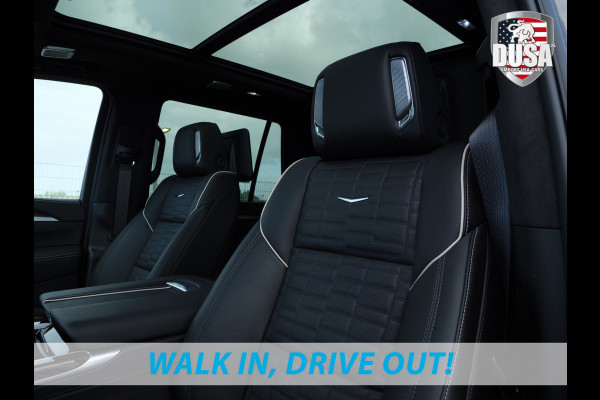 Cadillac Escalade | Platinum Sport | 600 | 6.2L V8 | Export levering mogelijk 55" OLED | Executive Second Row | AKG 42-speaker | Dolby Atmos | 2nd row entertainment | Night Vision