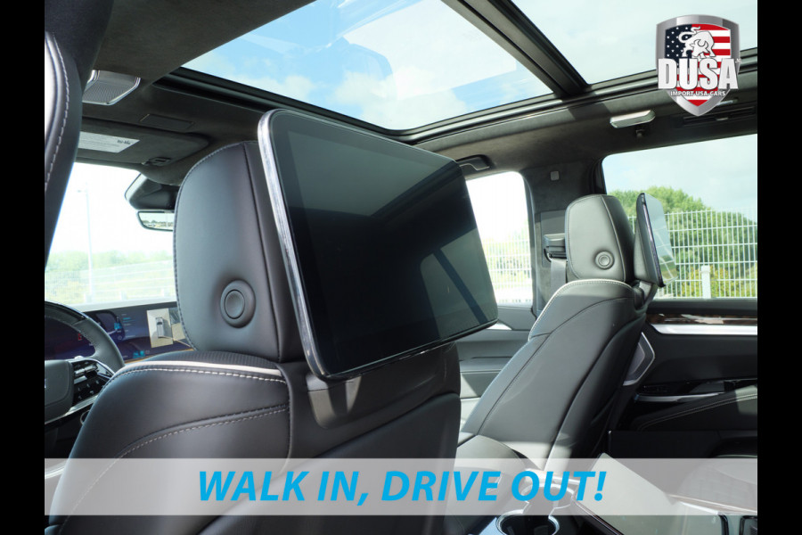 Cadillac Escalade | Platinum Sport | 600 | 6.2L V8 | Export levering mogelijk 55" OLED | Executive Second Row | AKG 42-speaker | Dolby Atmos | 2nd row entertainment | Night Vision