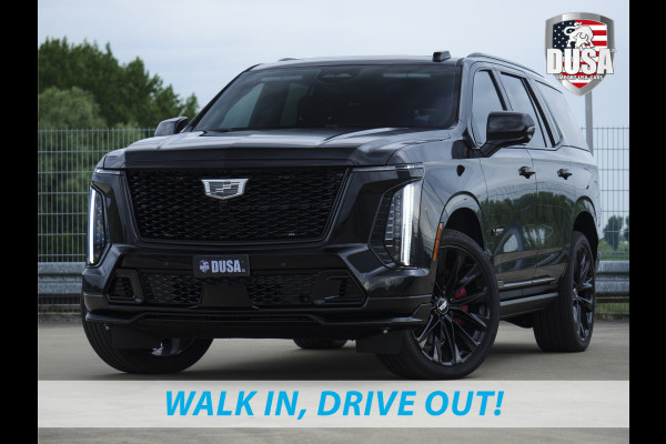 Cadillac Escalade V | 6.2L Supercharged V8 | LT4 55'' OLED touchscreen | Massage | Night Vision | 24 inch Getoonde accessoires zijn verkrijgbaar tegen meerprijs