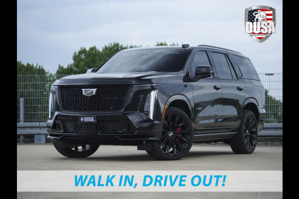 Cadillac Escalade V | 6.2L Supercharged V8 | LT4 55'' OLED touchscreen | Massage | Night Vision | 24 inch Getoonde accessoires zijn verkrijgbaar tegen meerprijs