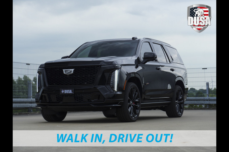 Cadillac Escalade V | 6.2L Supercharged V8 | LT4 55'' OLED touchscreen | Massage | Night Vision | 24 inch Getoonde accessoires zijn verkrijgbaar tegen meerprijs
