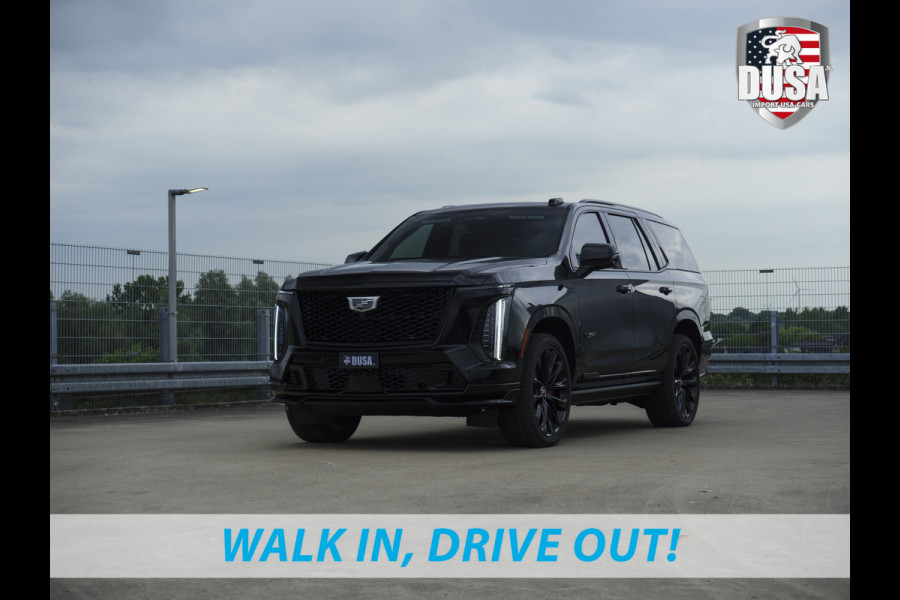 Cadillac Escalade V | 6.2L Supercharged V8 | LT4 55'' OLED touchscreen | Massage | Night Vision | 24 inch Getoonde accessoires zijn verkrijgbaar tegen meerprijs
