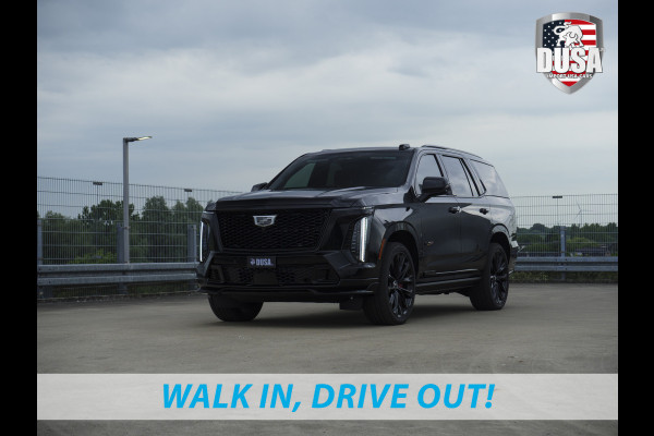 Cadillac Escalade V | 6.2L Supercharged V8 | LT4 55'' OLED touchscreen | Massage | Night Vision | 24 inch Getoonde accessoires zijn verkrijgbaar tegen meerprijs