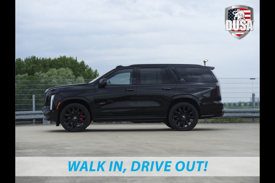 Cadillac Escalade V | 6.2L Supercharged V8 | LT4 55'' OLED touchscreen | Massage | Night Vision | 24 inch Getoonde accessoires zijn verkrijgbaar tegen meerprijs