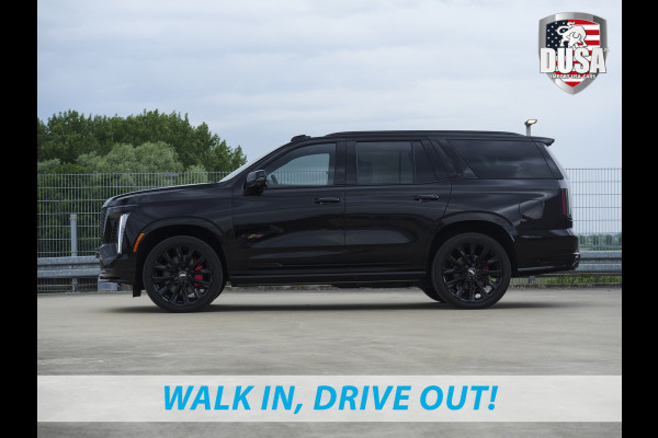 Cadillac Escalade V | 6.2L Supercharged V8 | LT4 55'' OLED touchscreen | Massage | Night Vision | 24 inch Getoonde accessoires zijn verkrijgbaar tegen meerprijs