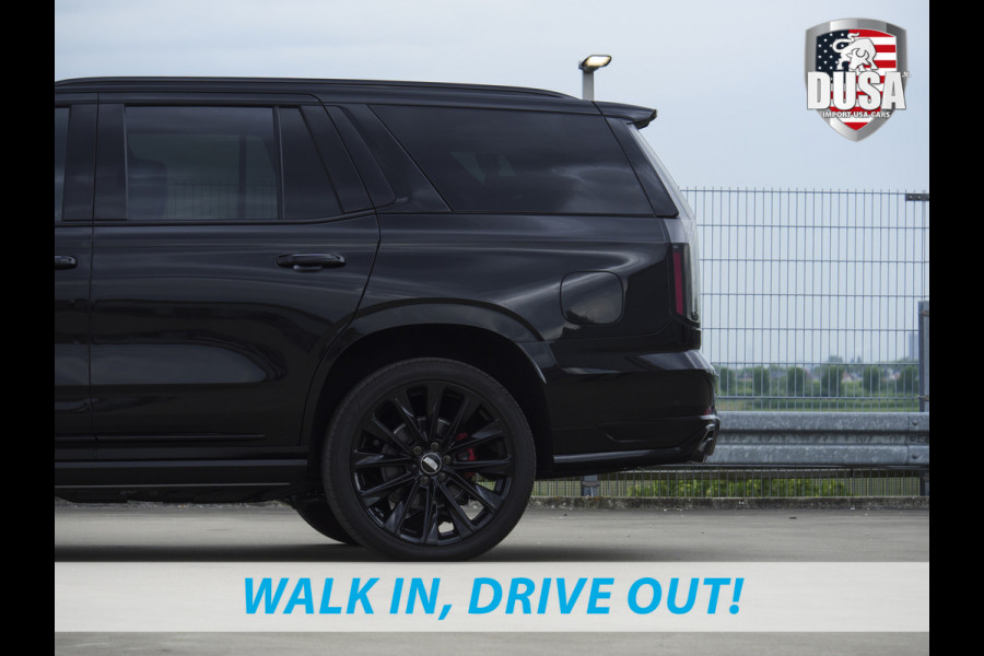 Cadillac Escalade V | 6.2L Supercharged V8 | LT4 55'' OLED touchscreen | Massage | Night Vision | 24 inch Getoonde accessoires zijn verkrijgbaar tegen meerprijs