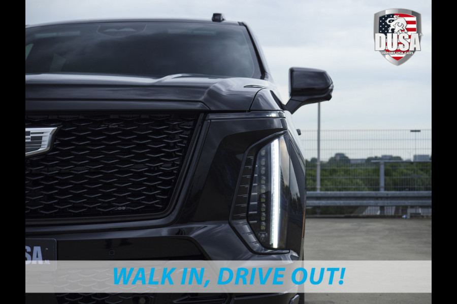 Cadillac Escalade V | 6.2L Supercharged V8 | LT4 55'' OLED touchscreen | Massage | Night Vision | 24 inch Getoonde accessoires zijn verkrijgbaar tegen meerprijs