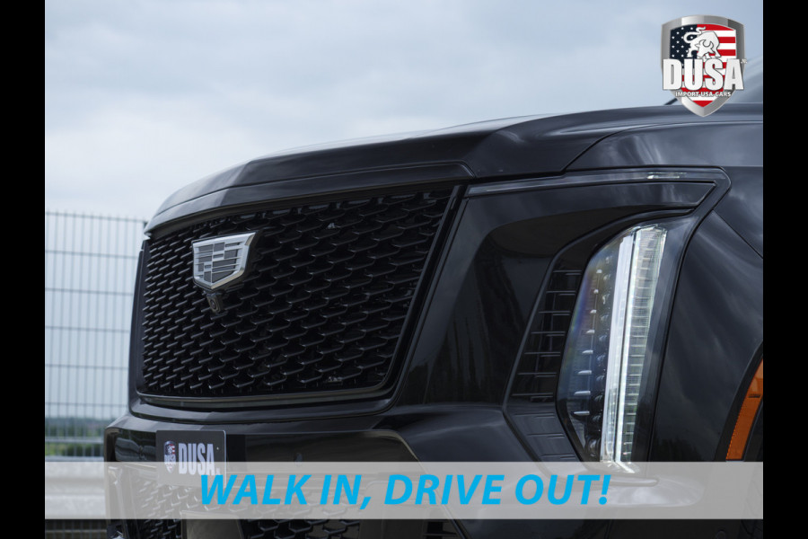 Cadillac Escalade V | 6.2L Supercharged V8 | LT4 55'' OLED touchscreen | Massage | Night Vision | 24 inch Getoonde accessoires zijn verkrijgbaar tegen meerprijs