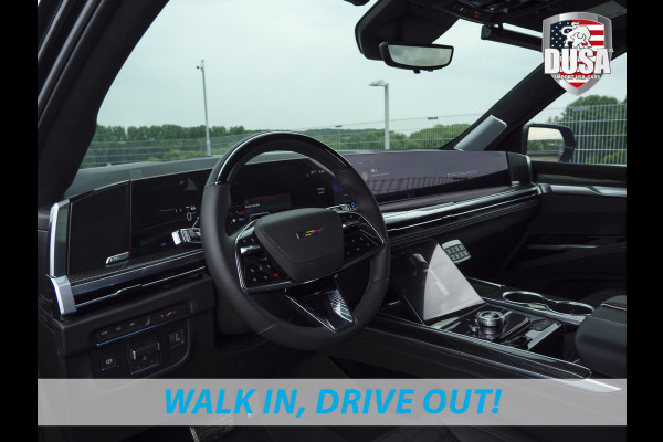 Cadillac Escalade V | 6.2L Supercharged V8 | LT4 55'' OLED touchscreen | Massage | Night Vision | 24 inch Getoonde accessoires zijn verkrijgbaar tegen meerprijs