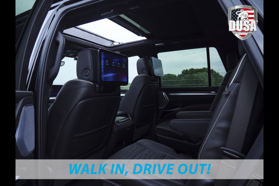 Cadillac Escalade V | 6.2L Supercharged V8 | LT4 55'' OLED touchscreen | Massage | Night Vision | 24 inch Getoonde accessoires zijn verkrijgbaar tegen meerprijs