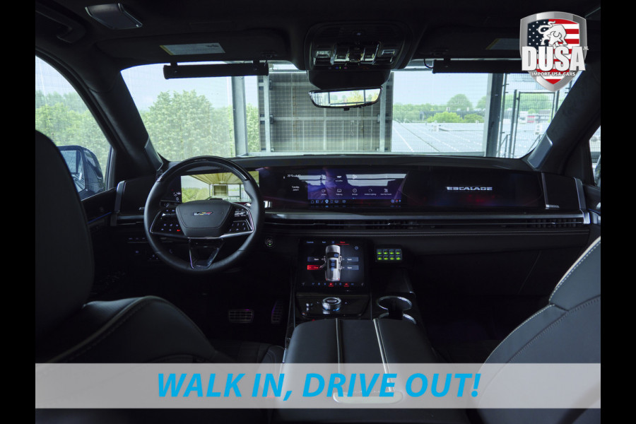 Cadillac Escalade V | 6.2L Supercharged V8 | LT4 55'' OLED touchscreen | Massage | Night Vision | 24 inch Getoonde accessoires zijn verkrijgbaar tegen meerprijs