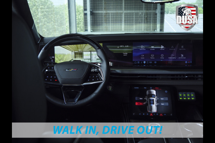 Cadillac Escalade V | 6.2L Supercharged V8 | LT4 55'' OLED touchscreen | Massage | Night Vision | 24 inch Getoonde accessoires zijn verkrijgbaar tegen meerprijs