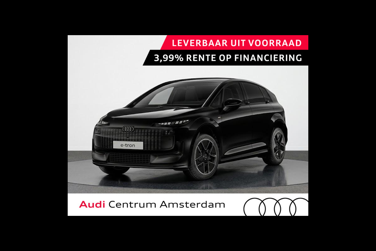Audi A2 e-tron S edition 190 PK | Techniekpakket plus | Trekhaak, elektr. wegklapbaar | Ambiente lichtpakket Pro | Privacy glas |