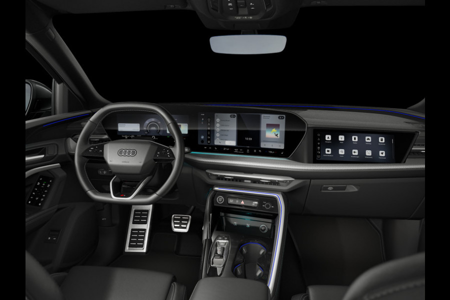 Audi Q5 S edition Competition e-hybrid 367 pk | Panorama-glasdak | Trekhaak, elektr. wegklapbaar | MMI bijrijdersdisplay | Geheugen bestuurdersstoel |