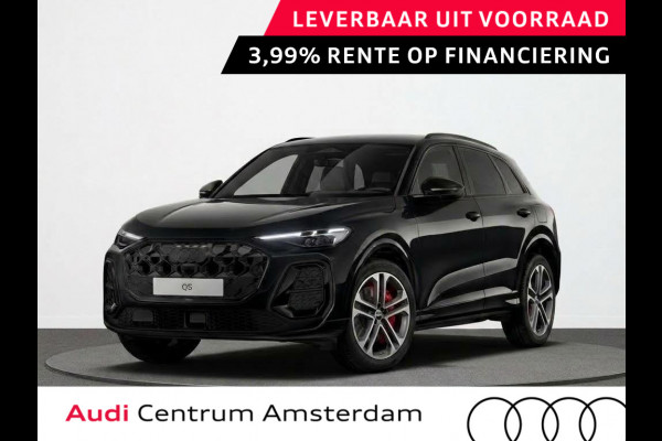 Audi Q5 S edition Competition e-hybrid 367 pk | Panorama-glasdak | Trekhaak, elektr. wegklapbaar | MMI bijrijdersdisplay | Geheugen bestuurdersstoel |