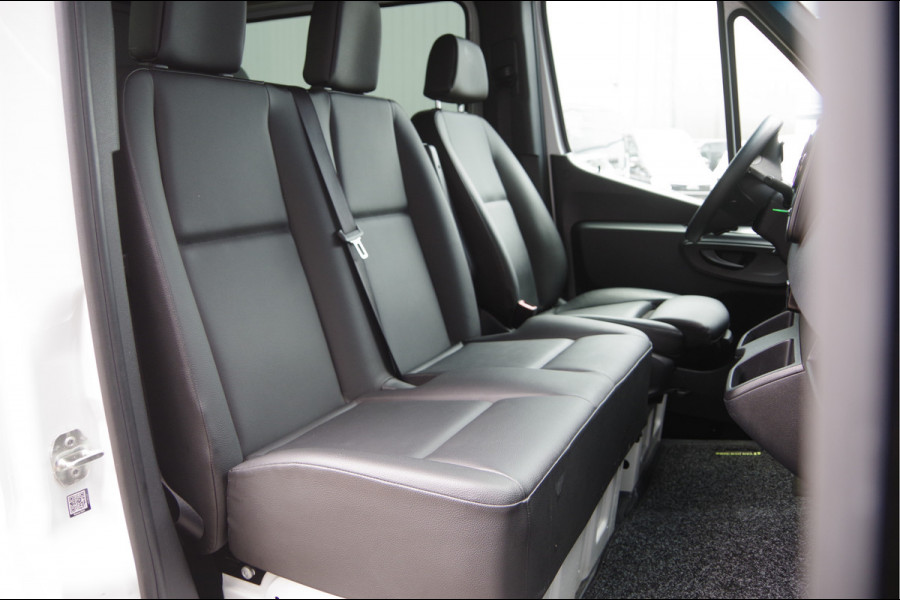 Mercedes-Benz Sprinter 317 1.9 CDI L2H1 DC-5P, AUT. LEDER, LUCHTVERING, TREKHAAK, CAMERA, CRUISE, CLIMA, DUBBELE CABINE, DUBBEL CABINE, NL AUTO, NAP