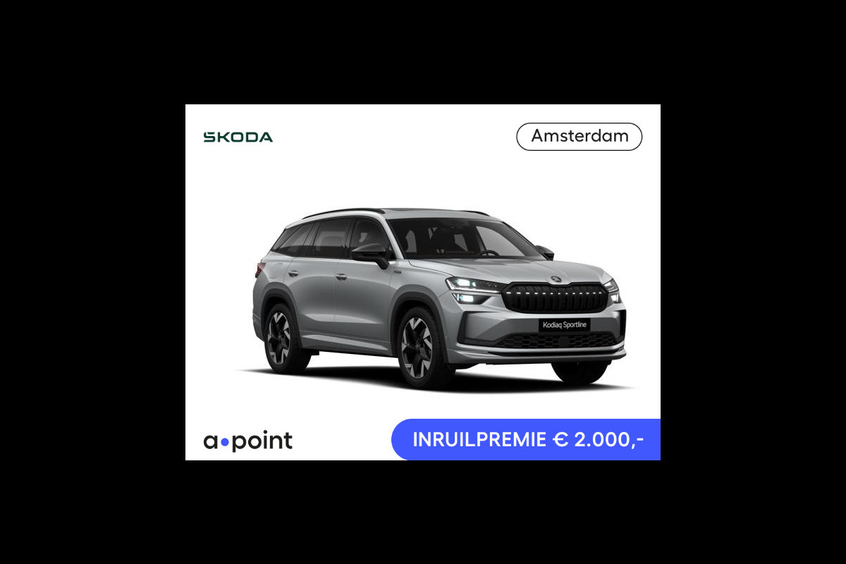 Škoda Kodiaq 1.5 TSI PHEV Sportline Limited 204 pk 6 versn. DSG | Comfort Pakket | Dynamic Chassis Control Pakket | Head-up display | Parkeer Pakket | Trekhaak | Winter Pakket | Panorama Dak