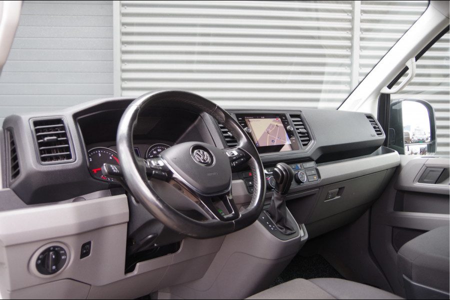 Volkswagen Crafter 35 2.0 TDI L3H3(L2H2) 177PK AUT. 2X SCHUIFDEUR, STOELVERWARMING, CAMERA, NAVI, CRUISE, LEDER STUUR, VOORRUIT VERWARMING, STUURVE