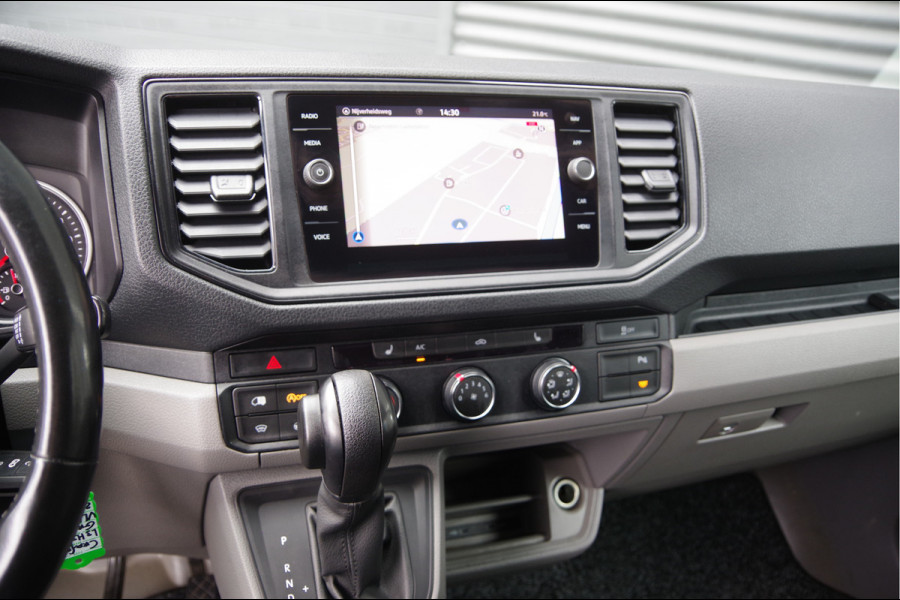 Volkswagen Crafter 35 2.0 TDI L3H3(L2H2) 177PK AUT. 2X SCHUIFDEUR, STOELVERWARMING, CAMERA, NAVI, CRUISE, LEDER STUUR, VOORRUIT VERWARMING, STUURVE