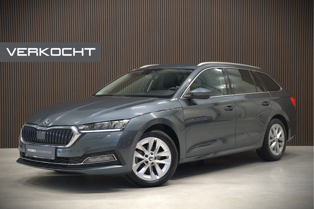 Škoda Octavia Combi 1.5 e-TSI Business Edition Plus | Stoelverwarming | Head-Up Display | Memory Seat | Keyless | Navigatie | Parkeersensoren | Cruise Control | Apple Carplay | Camera | Ambiance Verlichting |