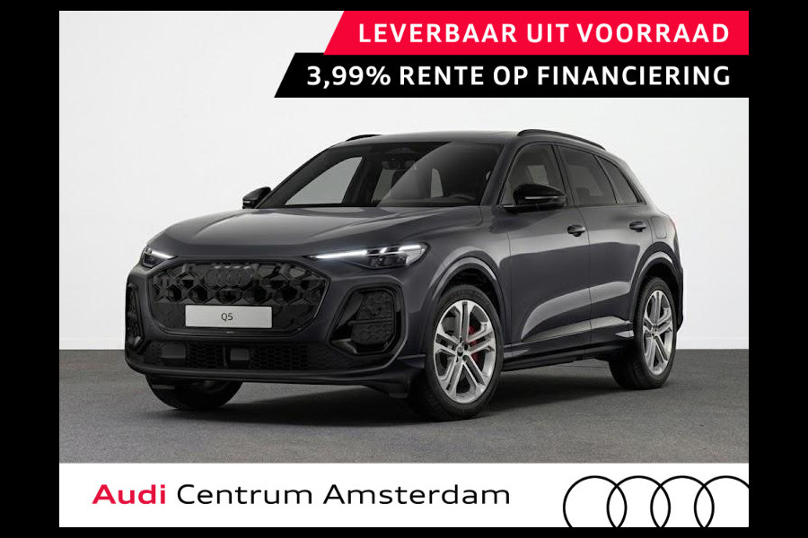Audi Q5 S edition e-hybrid 299 pk | Techniekpakket plus | Panorama-glasdak | Optiekpakket zwart-glanzend | MMI bijrijdersdisplay |