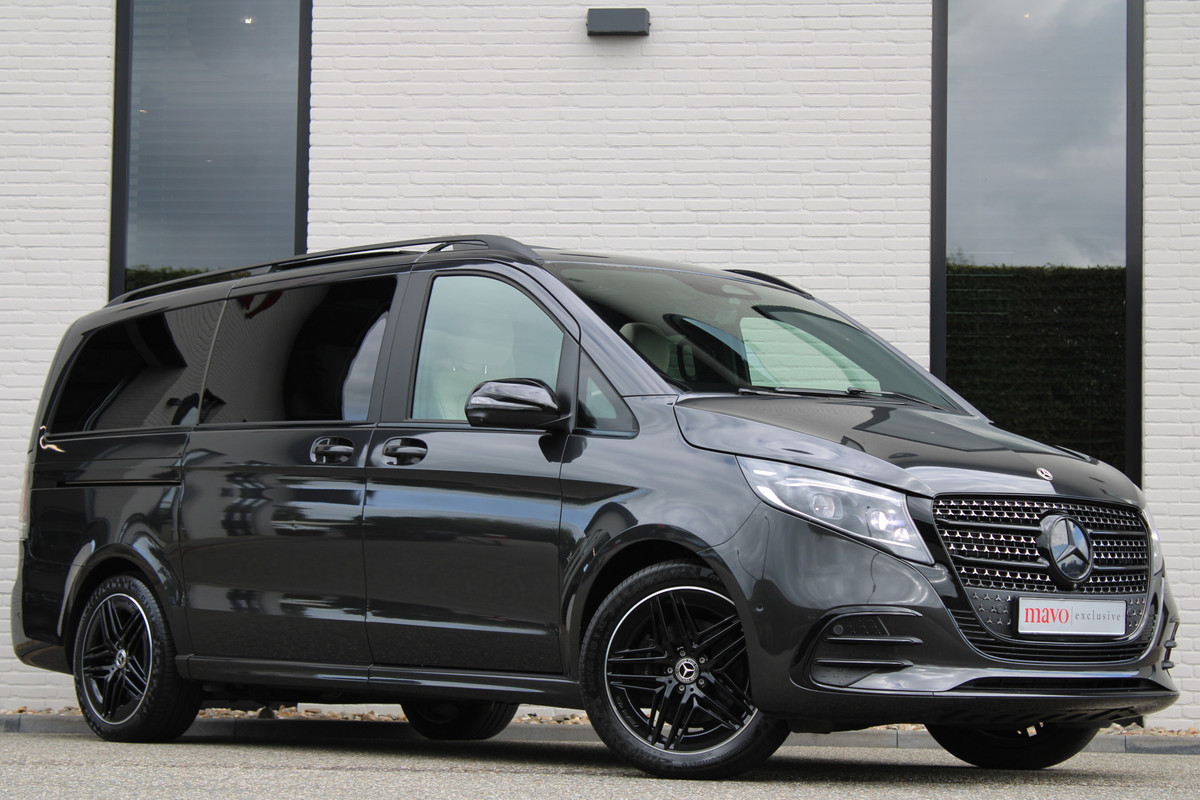 Mercedes-Benz V-Klasse 300d / AMG / DC / Exclusive / 4-Matic / Pano / Luchtv / Elec Stoel voor+achter / Burmester / Vol Opties / NIEUWSTAAT