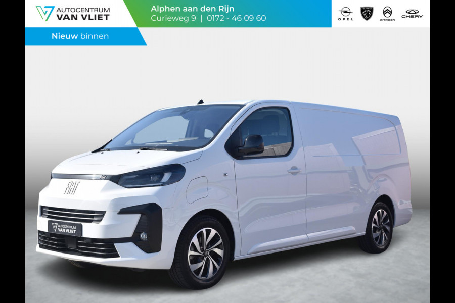 Fiat E-Scudo L3 75 kWh | Camera | Techno Assist Pakket | Exterieur Pakket | Laadruimtebetimmering |