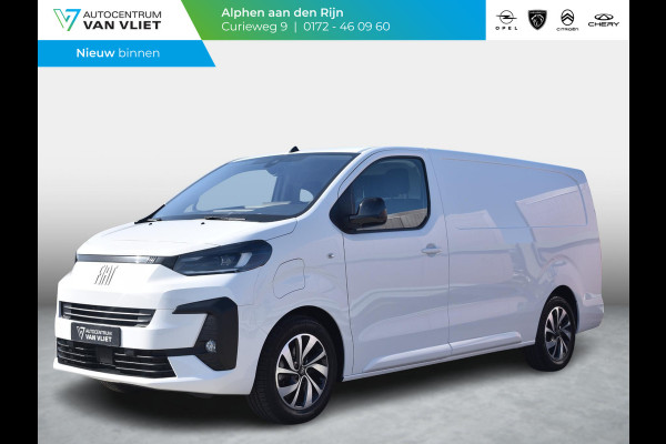 Fiat E-Scudo L3 75 kWh | Camera | Techno Assist Pakket | Exterieur Pakket | Laadruimtebetimmering |